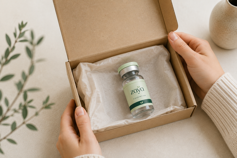 Entrega do medicamento Zaya em casa